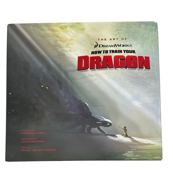 Dreamworks Other - The Art of How to Train Your Dragon Dream Works Art Book Cressida Cowell 2010